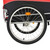 Dog Bike Trailer Red and Black Dog Bike Trailer Red and Black