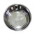 Stainless Steel Pet Bowl with Anti Skid Rubber Base and Dog Design, Large, Gray and Pink Stainless Steel Pet Bowl with Anti Skid Rubber Base and Dog Design, Large, Gray and Pink