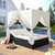 Outdoor Patio Wicker Sunbed Daybed with Cushions, Adjustable Seats Outdoor Patio Wicker Sunbed Daybed with Cushions, Adjustable Seats