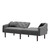 FUTON SOFA SLEEPER  VELVET WITH 2 PILLOWS FUTON SOFA SLEEPER  VELVET WITH 2 PILLOWS