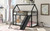 Twin over Twin House Bunk Bed with Ladder and Slide Twin over Twin House Bunk Bed with Ladder and Slide