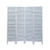 4-Panel Wood Room Divider Louver Partition Screen, 5.6 Ft. Tall Folding Privacy Screen for Home Office, Bedroom, Rustic Brown XH 4-Panel Wood Room Divider Louver Partition Screen, 5.6 Ft. Tall Folding Privacy Screen for Home Office, Bedroom, Rustic Brown XH