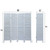 4-Panel Wood Room Divider Louver Partition Screen, 5.6 Ft. Tall Folding Privacy Screen for Home Office, Bedroom, Rustic Brown XH 4-Panel Wood Room Divider Louver Partition Screen, 5.6 Ft. Tall Folding Privacy Screen for Home Office, Bedroom, Rustic Brown XH