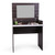 Vanity Make-up Dressing Table with Flip up Mirror Top Spacious Storage Vanity Table, Ebony and White Vanity Make-up Dressing Table with Flip up Mirror Top Spacious Storage Vanity Table, Ebony and White