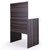 Vanity Make-up Dressing Table with Flip up Mirror Top Spacious Storage Vanity Table, Ebony and White Vanity Make-up Dressing Table with Flip up Mirror Top Spacious Storage Vanity Table, Ebony and White
