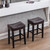 Counter Height 26" Bar Stools for Kitchen Counter Backless Faux Leather Stools Farmhouse Island Chairs (26 Inch, Set of 2) Counter Height 26" Bar Stools for Kitchen Counter Backless Faux Leather Stools Farmhouse Island Chairs (26 Inch, Set of 2)