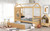 Twin Size House Bed Wood Bed with Twin Size Trundle Twin Size House Bed Wood Bed with Twin Size Trundle