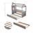 Twin Size House Bed Wood Bed with Twin Size Trundle Twin Size House Bed Wood Bed with Twin Size Trundle