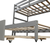 Twin over Twin/King Bunk Bed with Twin Size Trundle Twin over Twin/King Bunk Bed with Twin Size Trundle