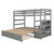 Twin over Twin/King Bunk Bed with Twin Size Trundle Twin over Twin/King Bunk Bed with Twin Size Trundle