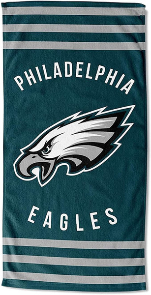 Eagles OFFICIAL "Stripe" Beach Towel Eagles OFFICIAL "Stripe" Beach Towel