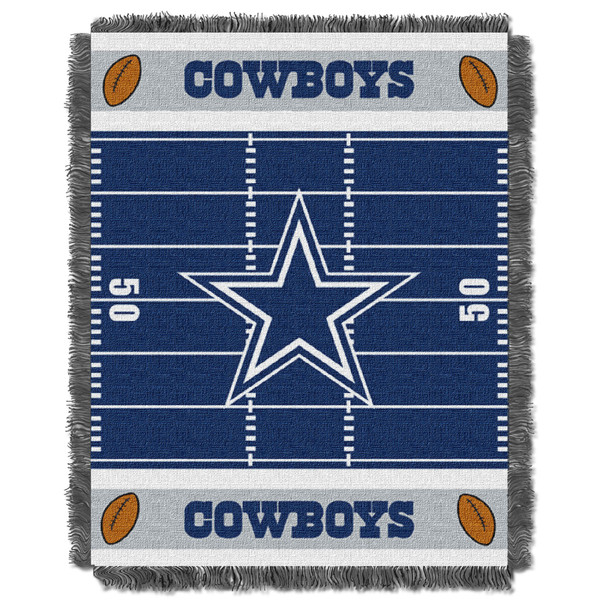Cowboys OFFICIAL National Football League, "Field" Baby 36"x 46" Triple Woven Jacquard Throw by The Northwest Company Cowboys OFFICIAL National Football League, "Field" Baby 36"x 46" Triple Woven Jacquard Throw by The Northwest Company