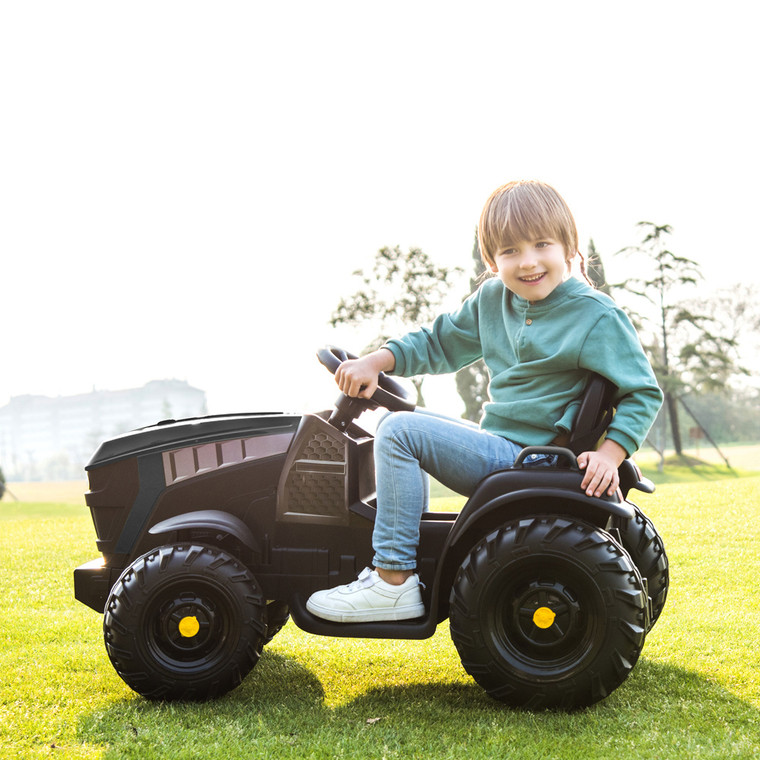 LEADZM LZ-925 Agricultural Vehicle Battery 12V7AH * 1 Without Remote Control with Rear Bucket Black