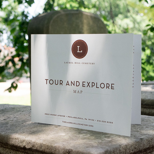 Laurel Hill Cemetery Souvenir Map