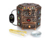 Jeweled Box Electric Incense Burner with Temperature regulator and Timer