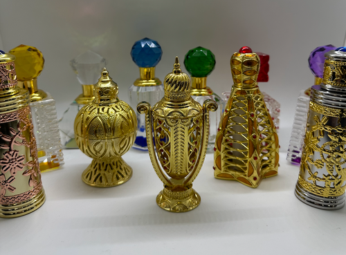 Fancy Perfume Oil Bottles - Choose Your Style The Misk Shoppe