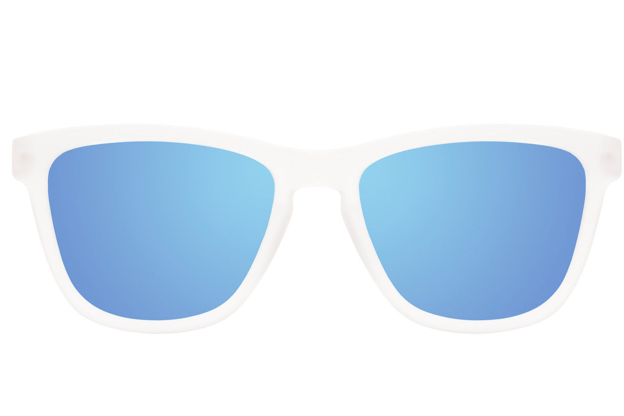 Clear x Blue Polarized Sunglasses