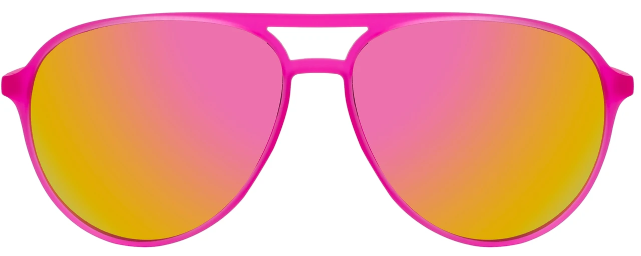 Hot Pink Aviator Sunglasses
