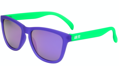 Purple x Green  Sunglasses - Polarized No Slip Lightweight Sunglasses for Running