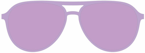 Aviator Lavender Polarized Sunglasses