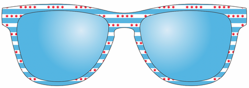 Chicago Flag Sunglasses from Chicago Marathon