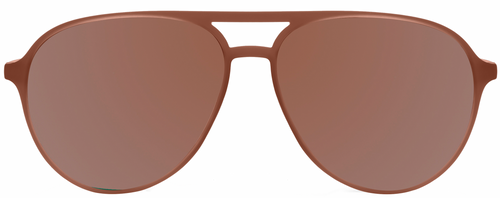 Brown Polarized Aviator Sunglasses