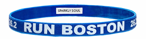 Sparkly Soul Headband RUN BOSTON 26.2