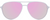 White x Rose Gold  Aviator Polarized Sunglasses