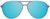 Grey x Teal Aviator Polarized Sunglasses