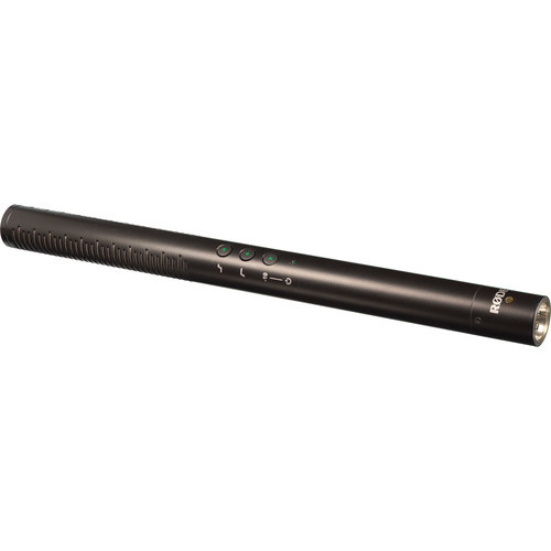 Rode NTG4+ Shotgun Microphone with Digital Switches and Built-In