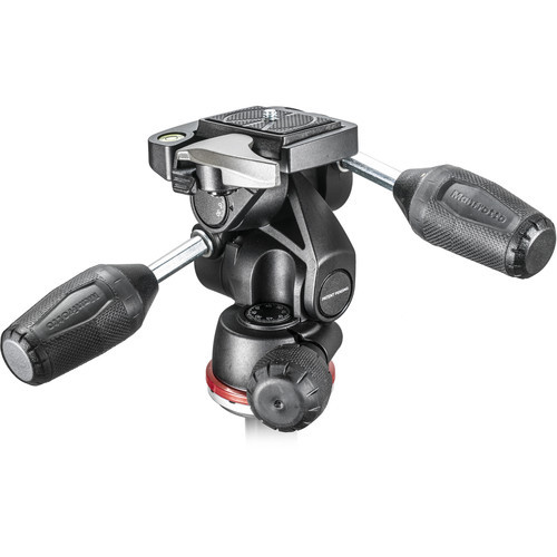 Manfrotto MH804 3-Way Pan-and-Tilt Head with 200LT-PL Quick