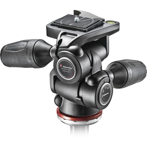 Manfrotto MH804 3-Way Pan-and-Tilt Head with 200LT-PL Quick