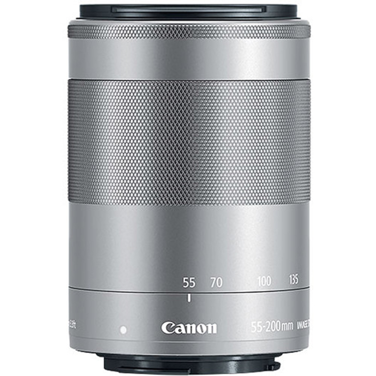 Canon EF-M 55-200mm f/4.5-6.3 IS STM Lens - Silver