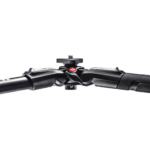 Manfrotto MT190X3 3-Section Aluminum Tripod with MVH500AH Fluid