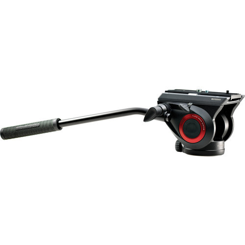 Manfrotto MT190X3 3-Section Aluminum Tripod with MVH500AH Fluid