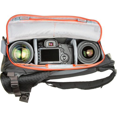 MindShift PhotoCross 13 Rucksack – Wetterfester Kamerarucksack, Orange Ember