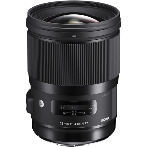 SIGMA 28mm F1.4 DG HSM Art ソニーE Sigma 28mm f/1.4 DG HSM Art Lens - Sony E Mount