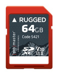 SDXC 128GB Rugged UHS-II V60 Memory Card (4804947 - View #2
