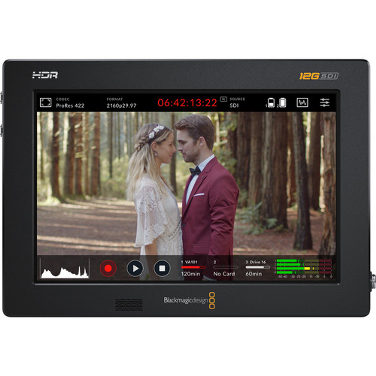 Blackmagic Design Video Assist 12G-SDI/HDMI HDR Monitor/Recorder