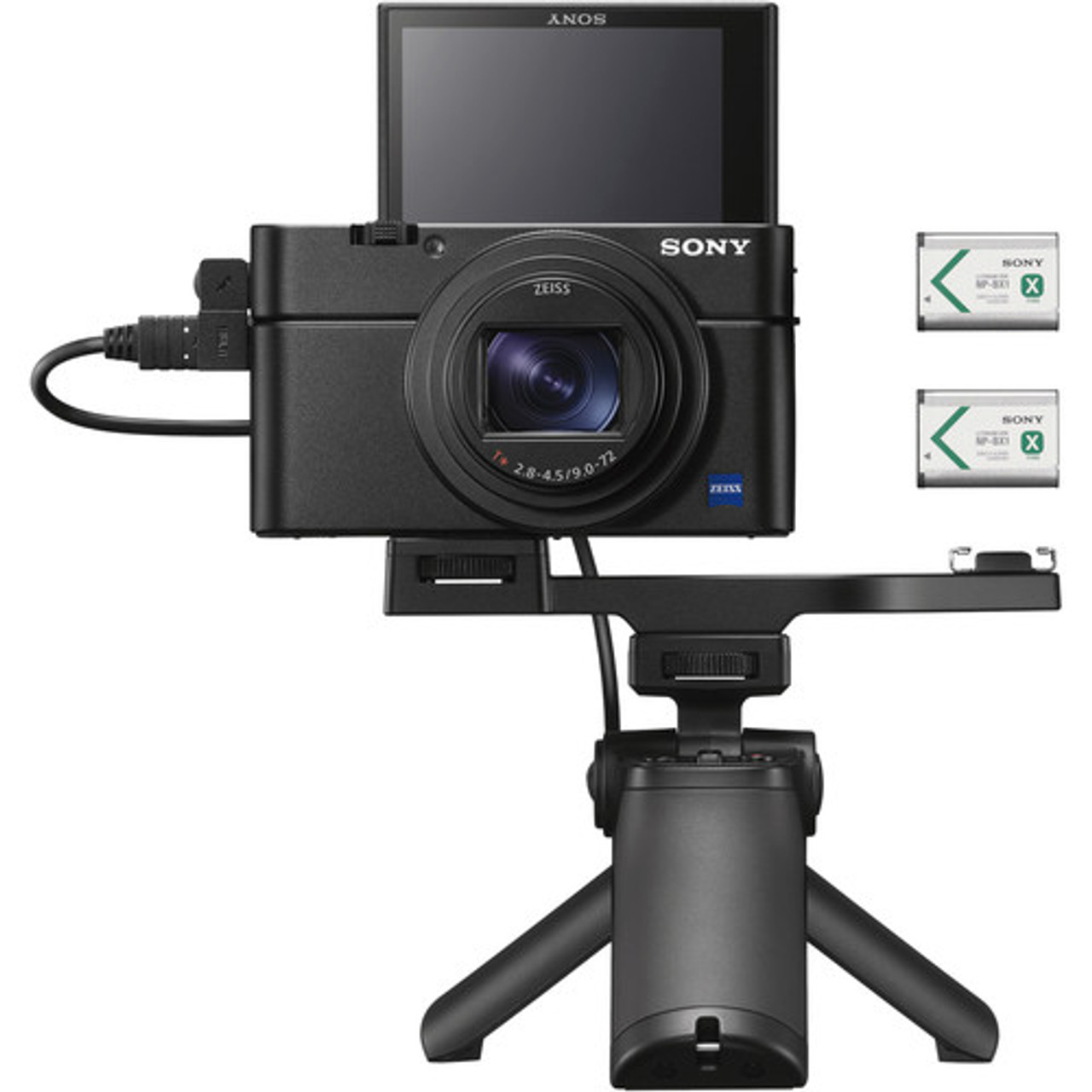 Sony Cyber-shot DSC-RX100 VII Digital Camera with Shooting Grip Kit