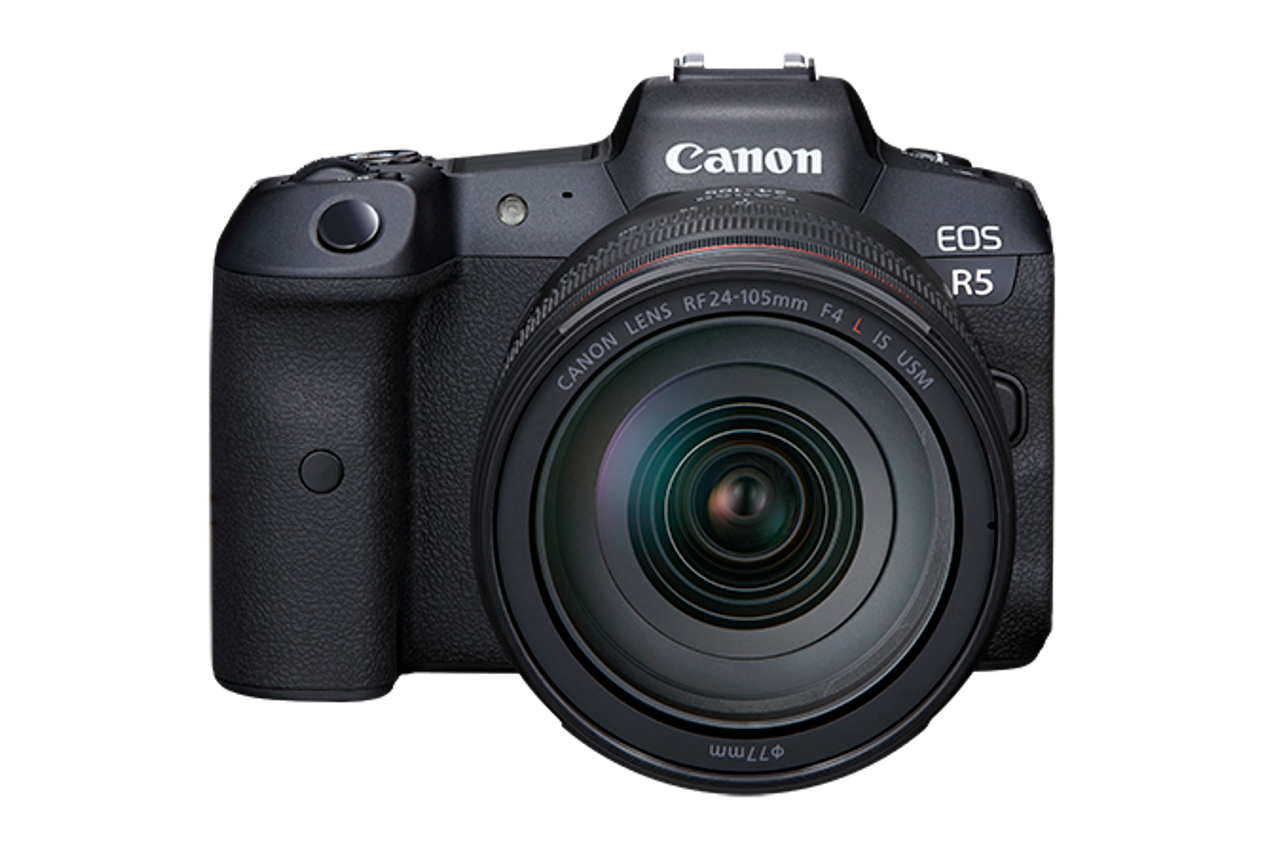 Canon EOS R5 Mirrorless Camera with 128GB CFexpress Card, Reader 4147C002 B