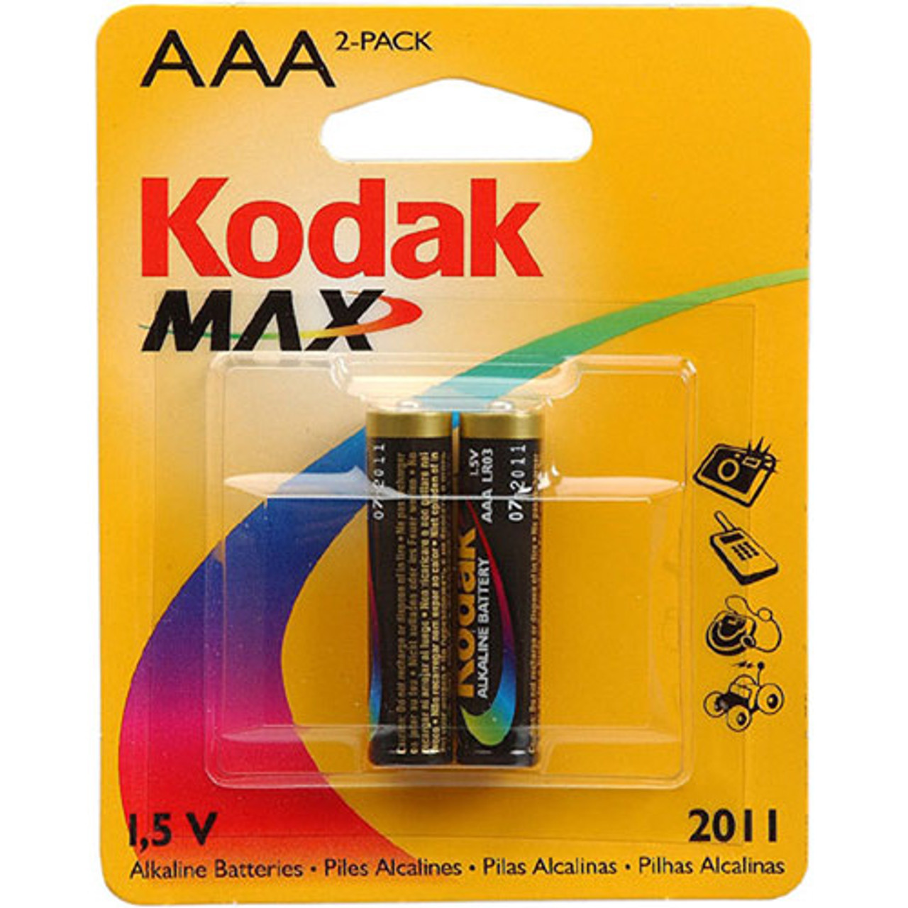 2x Piles Rechargeables Kodak AAA