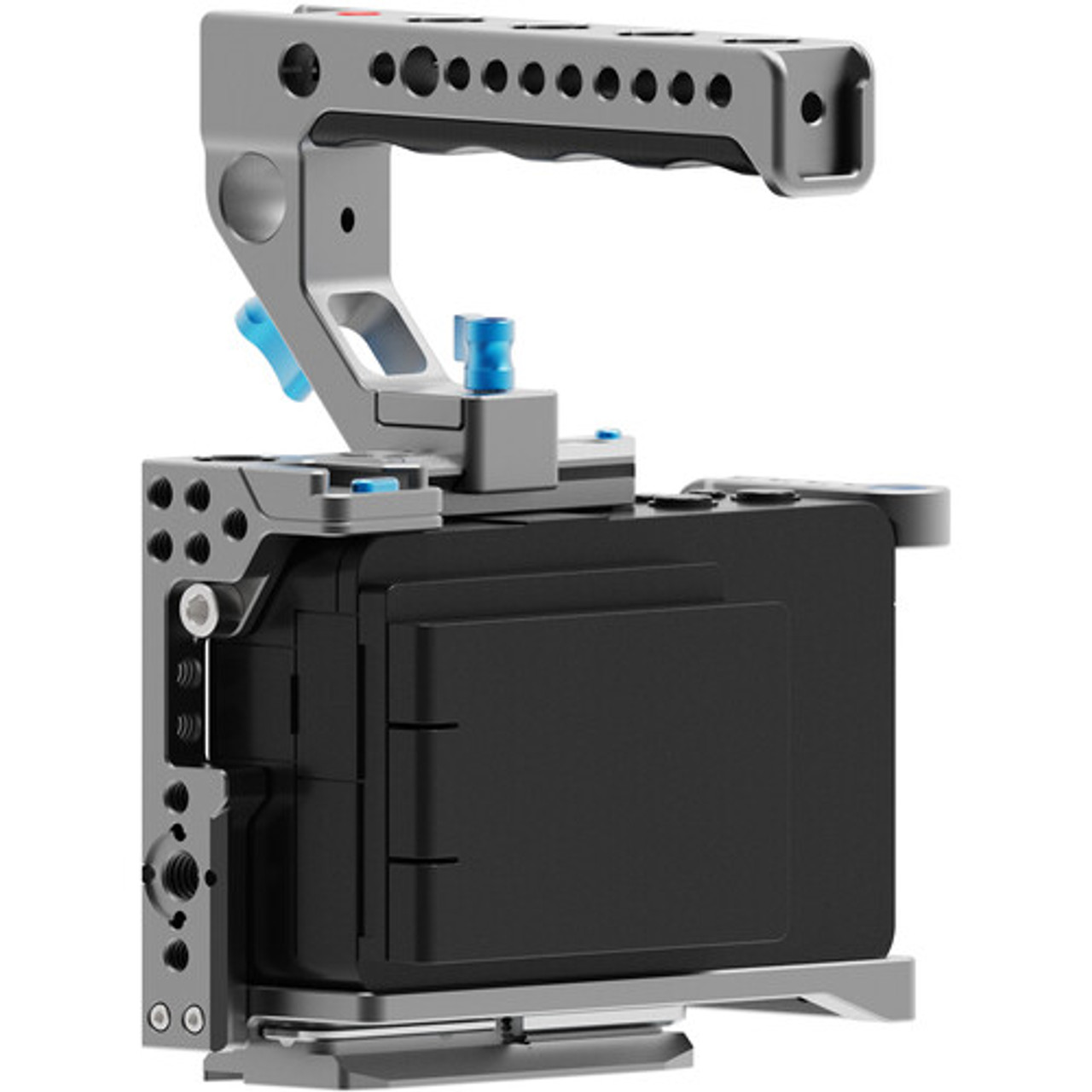 Kondor Blue Sony FX3 Cage with Trigger Handle for Sony FX3 Gray