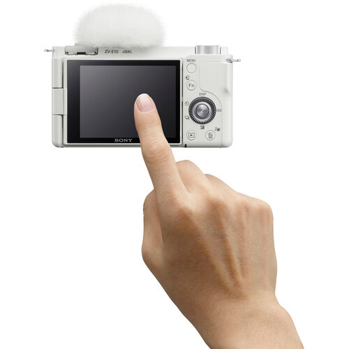 Sony ZV-E10 Mirrorless Camera Body - White
