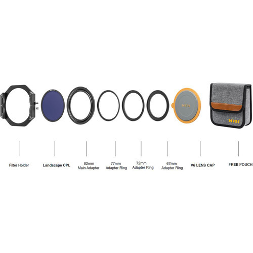 NiSi V6 Filter Holder with CPL - 100mm
