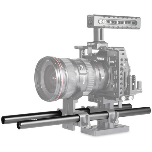 SmallRig 15mm 12in Aluminum Rod - 2 pack