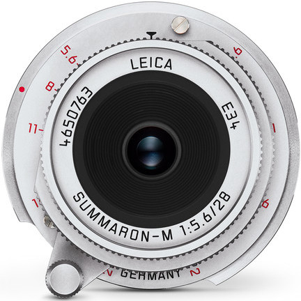 Leica M 28/5.6 Summaron Lens - Silver