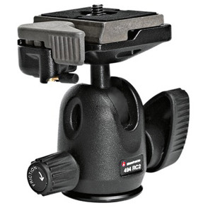 マンフロット  MT293A4 494RC2 Manfrotto 494RC2 Mini Ball Head with 200PL-14 Quick Release Plate