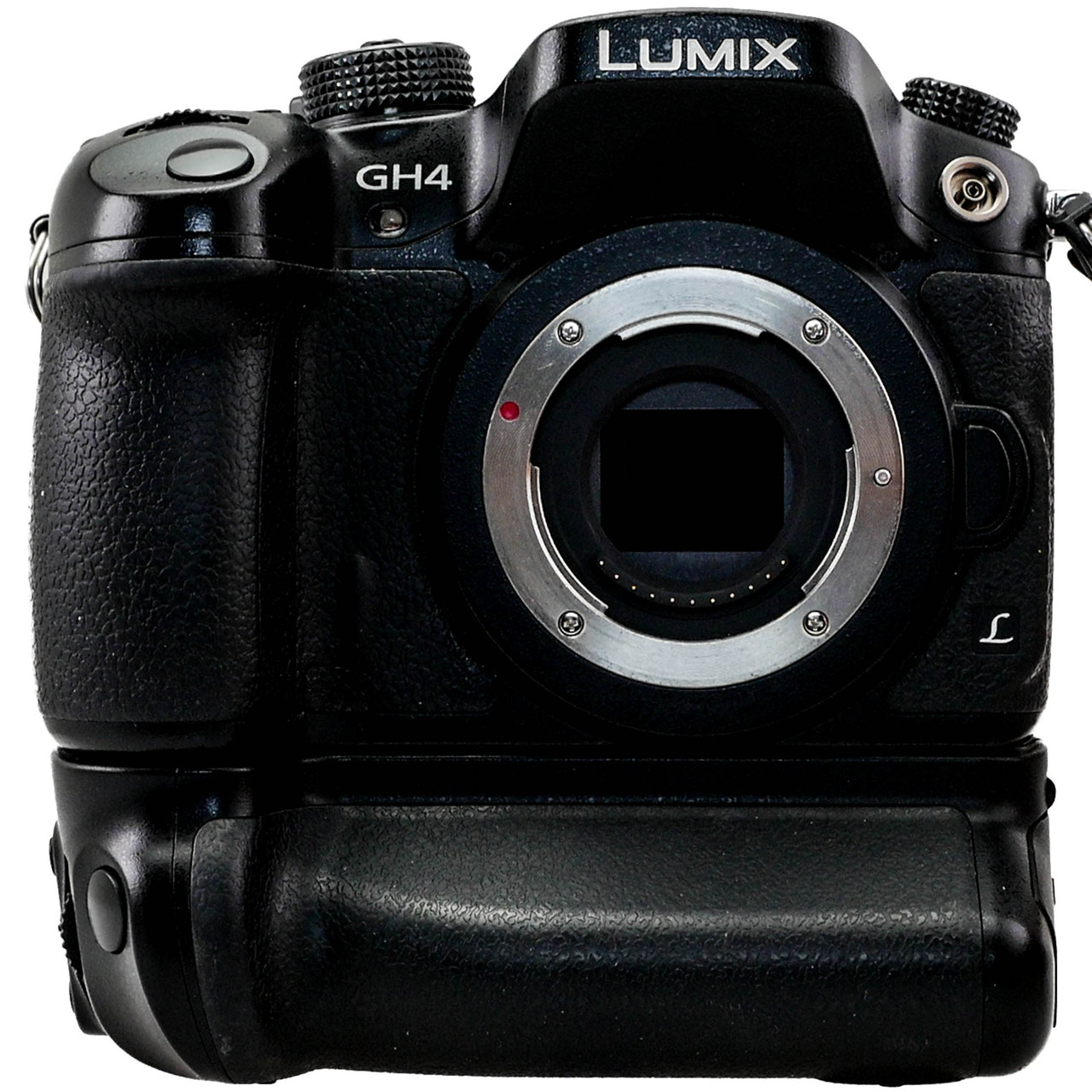 rand Min definitief Used Panasonic Lumix DMC-GH4 Mirrorless Micro Four Thirds Digital Camera  Body with Vertical Battery Grip (EX) (625434428)