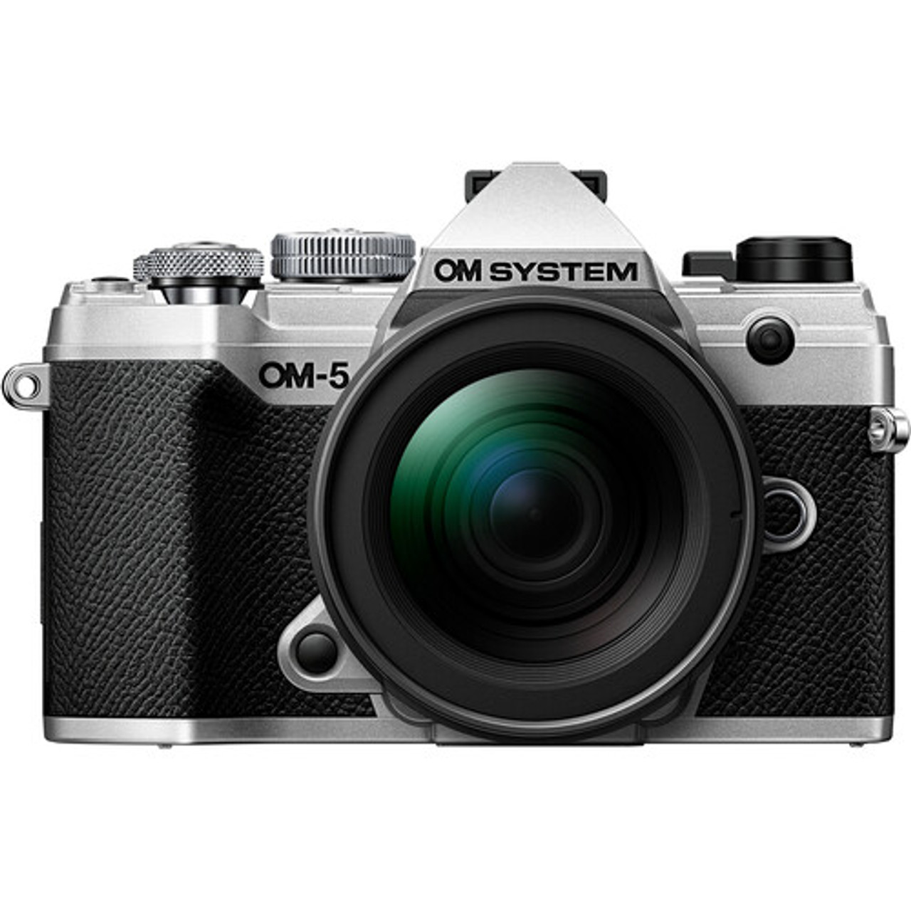 OM SYSTEM OM-5 Mirrorless Camera with 12-45mm f/4 PRO Lens - Silver